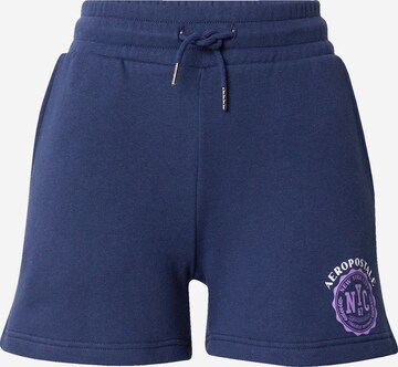 AÉROPOSTALE Regular Shorts in Blau: predná strana