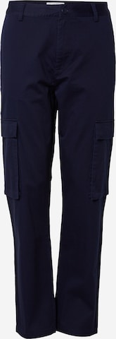 DAN FOX APPARELregular Cargo hlače 'Stanley' - plava boja: prednji dio