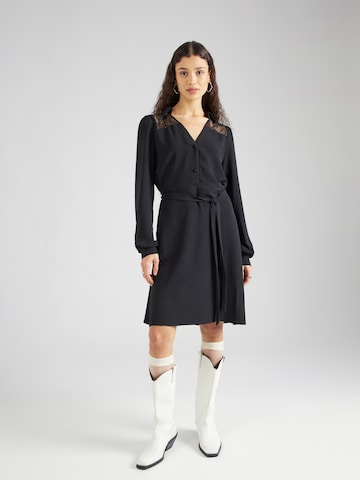 Robe-chemise 'METTE' ONLY en noir : devant