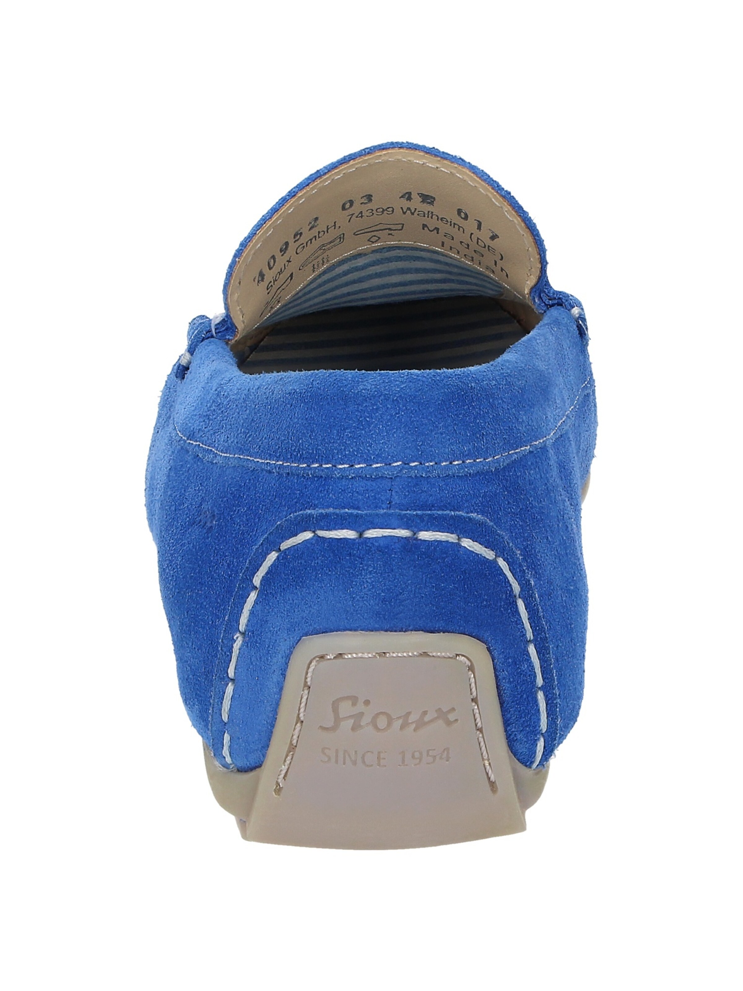 SIOUX Mocassins 'Carmona-700' in Blauw
