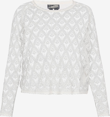 DreiMaster Vintage - Pullover em branco: frente