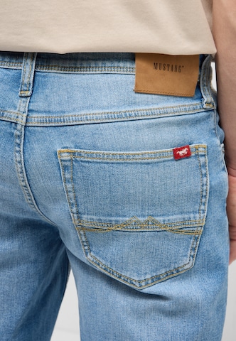 MUSTANG Regular Jeans ' Style Washington ' in Blau