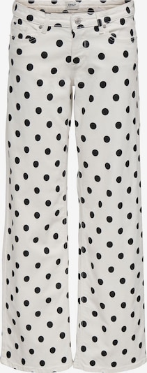 ONLY Jeans 'ONLJulles' in 25/30 in schwarz / weiß, Produktansicht