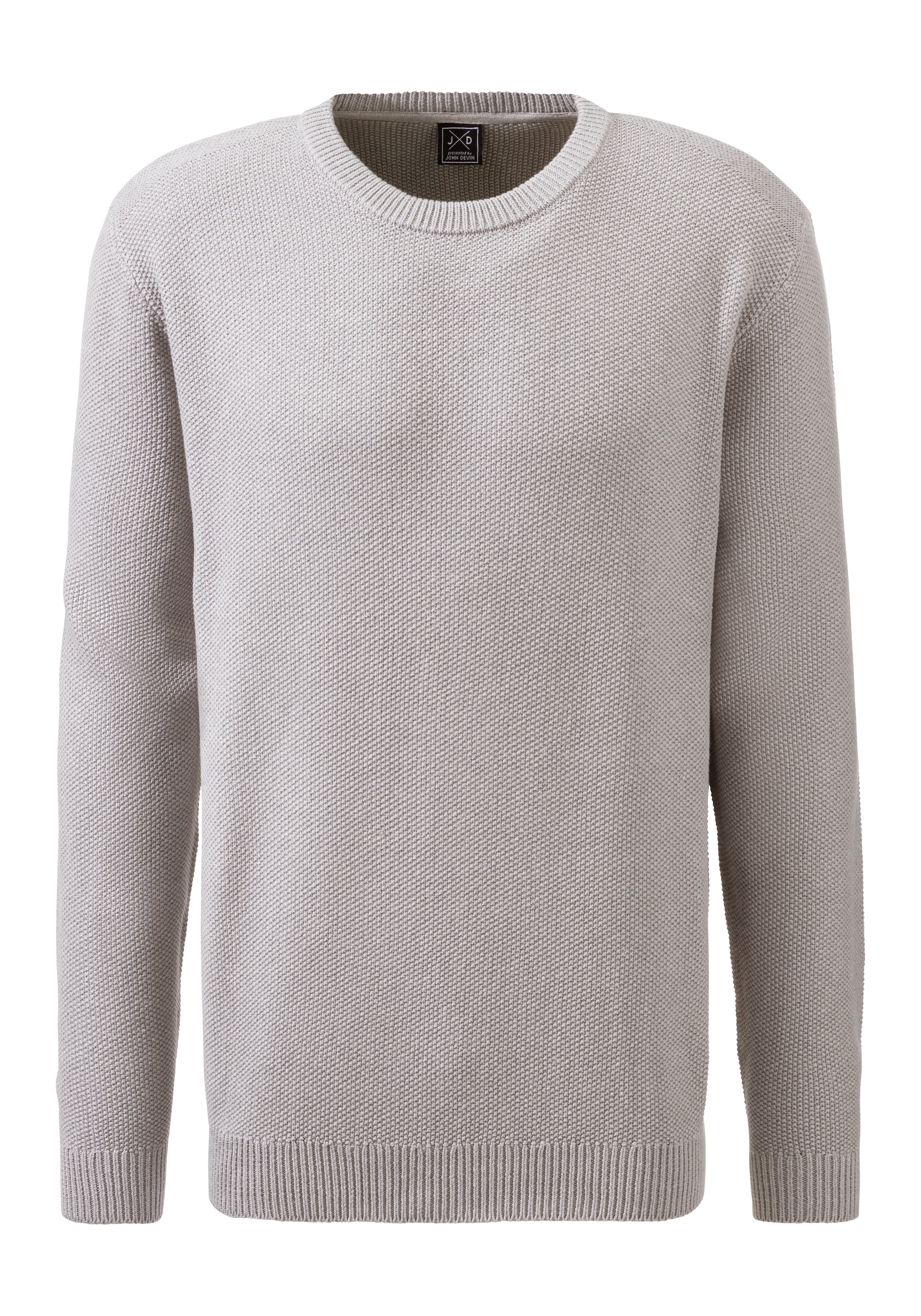 Pull-over JOHN DEVIN en gris : devant