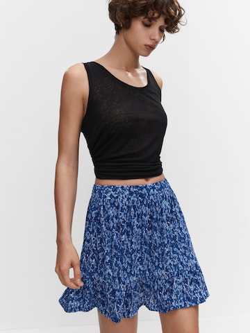 MANGO Skirt 'POMITA' in Blue: front