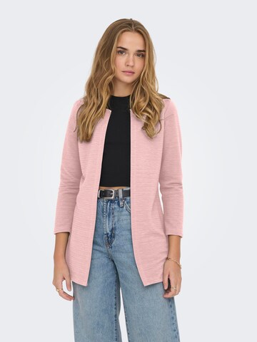 Cardigan 'Leco' ONLY en rose : devant