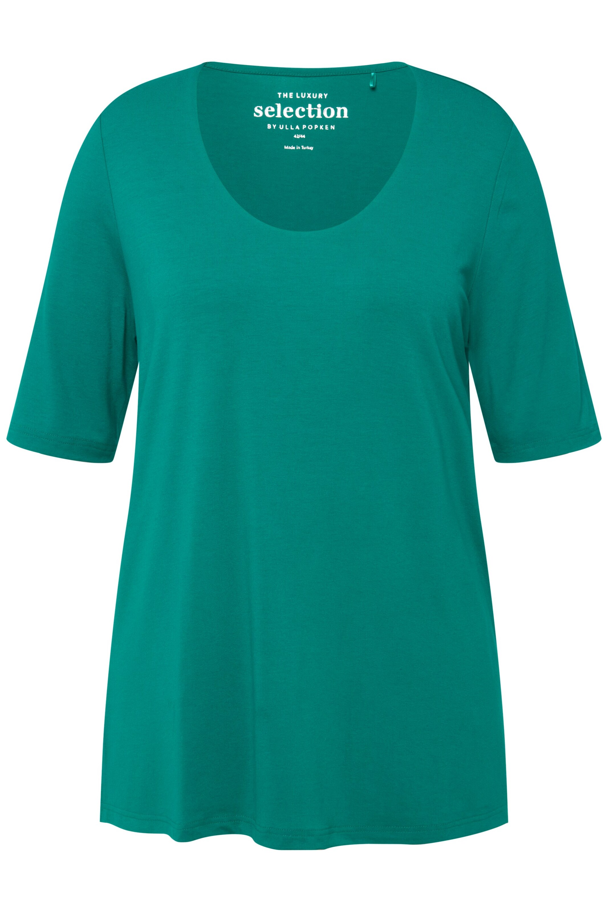 Ulla Popken Shirt in Grün: Vorderseite