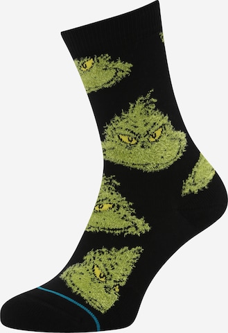 Stance Socks 'MEAN ONE' in Black: front