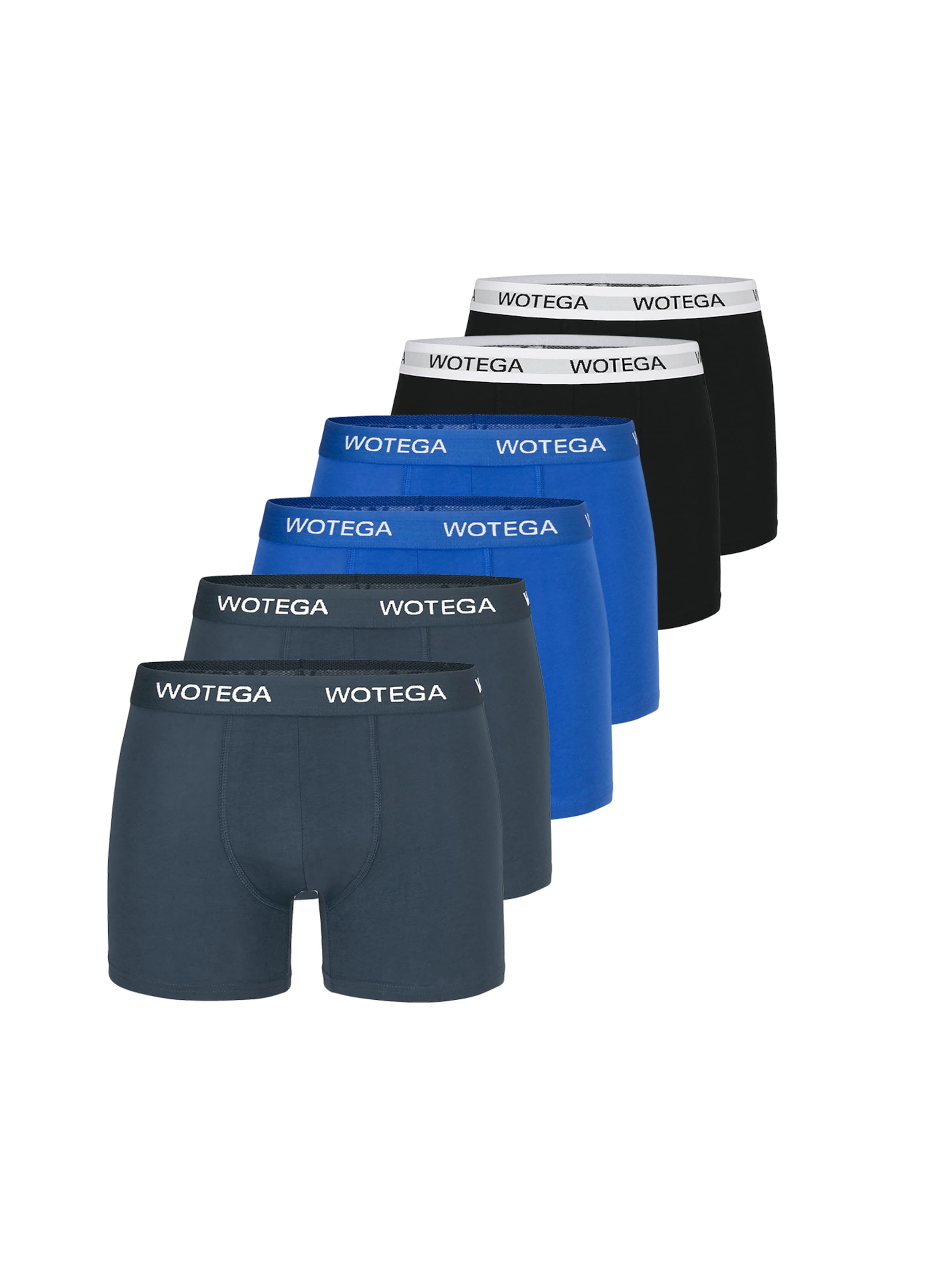 WOTEGA Boxer shorts 'Joe' in Blue: front