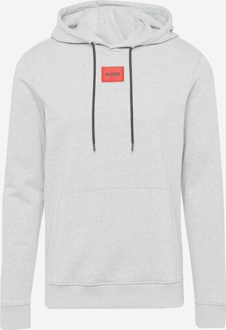 HUGO Sweatshirt 'Daratschi214' in Grau: predná strana