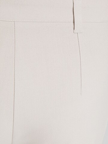 Bershka Loosefit Ráncos nadrág - szürke