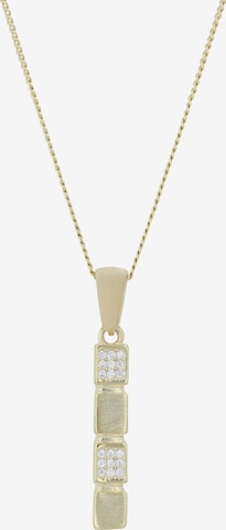 Akzent Pendant '"Elin" aus 925 Sterlingsilber, rhodiniert, langlebig' in Gold: front
