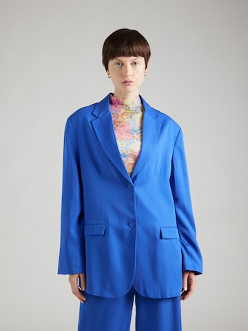 Monki Blazer in Blue: front