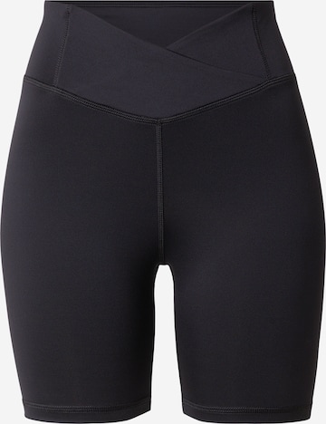 juoda Reebok Siauras Sportinės kelnės: priekis