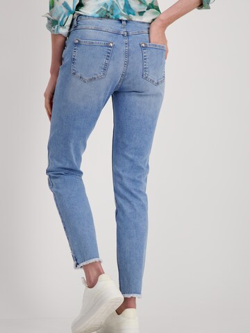 Coupe slim Jean monari en bleu