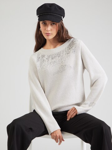 monari - Pullover em branco: frente
