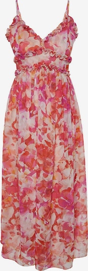 Vasarinė suknelė iš Trendyol, spalva – persikų spalva / eozino spalva / raudona / balta, Prekių apžvalga