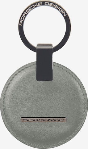 Porsche Design Key Ring in Grey: front