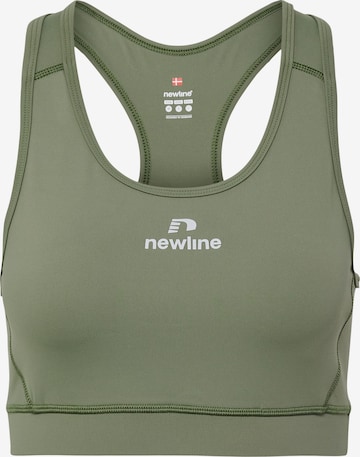 Bustier Soutien-gorge de sport 'BEAT' Newline en vert : devant