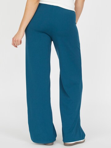 SISTERS POINT Широкий Штаны 'GLUT' в Синий