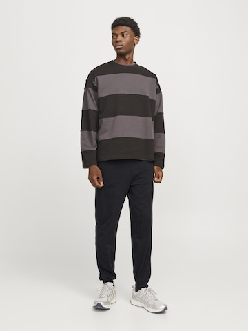 JACK & JONES Tapered Broek 'JPRSTMorgan' in Zwart