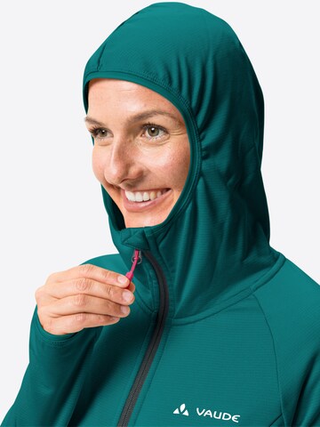 VAUDE Athletic fleece jacket 'Tekoa' in Green