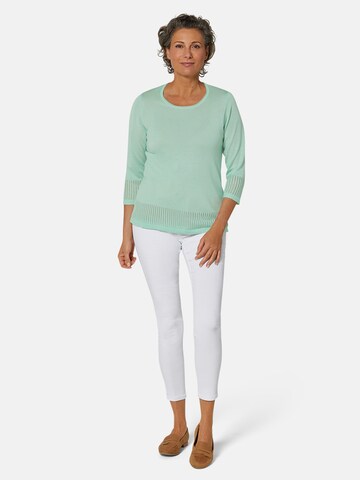 Pull-over Goldner en vert