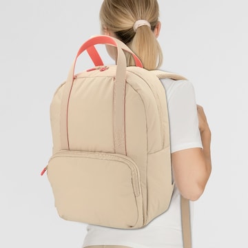 Zaino 'Puffypop' di American Tourister in beige: frontale