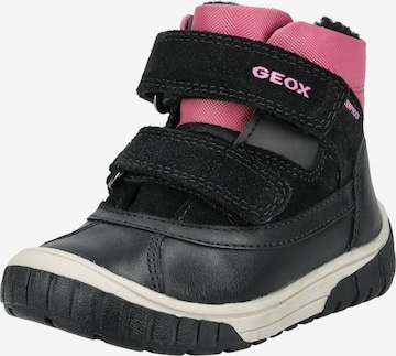 Bottes GEOX en noir : devant