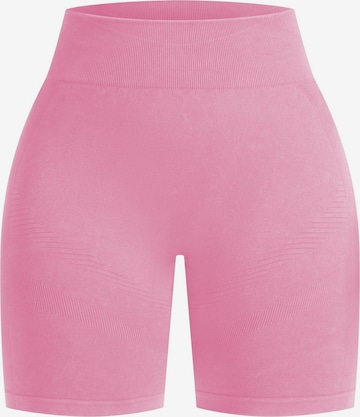 Smilodox Leggings ' Batik Ruth ' in Roze: voorkant