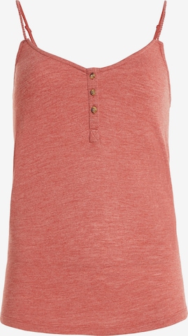 PROTEST Top 'PRTMIMIZAN' in Braun: Vorderseite