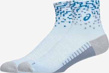 Chaussettes ASICS en bleu : devant