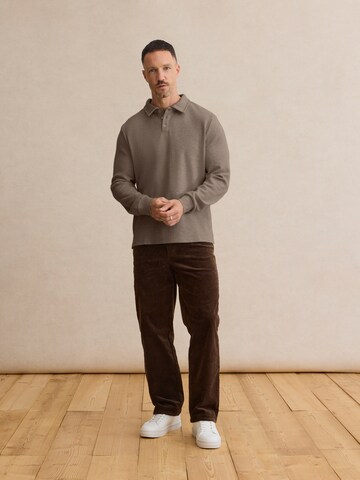 DAN FOX APPAREL Shirt 'Dean' in Beige