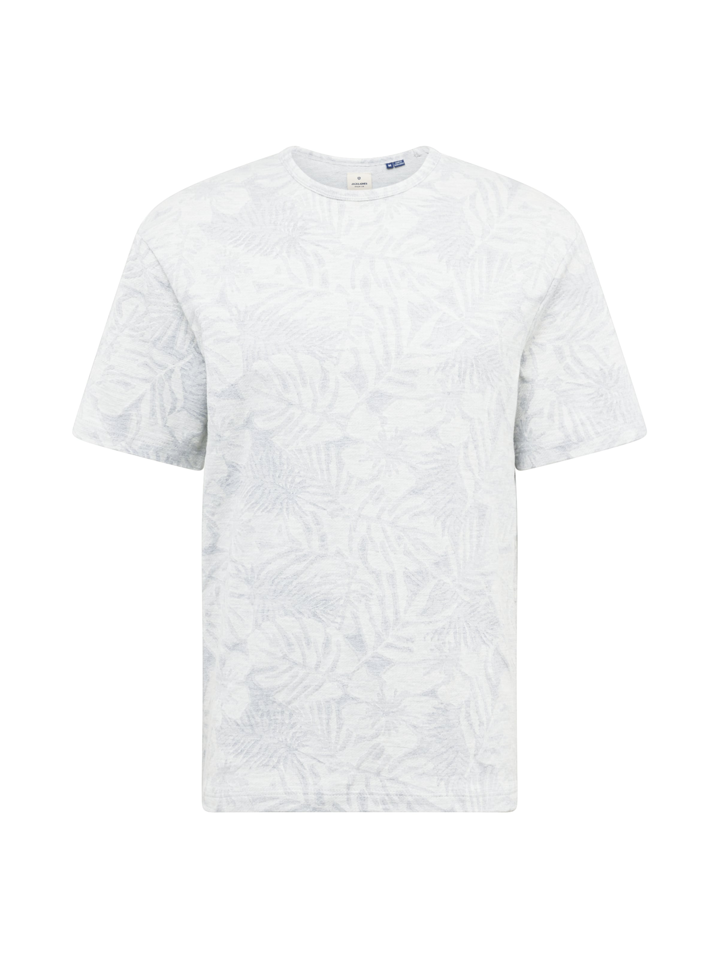 JACK & JONES Shirt 'Nael' in Grijs: voorkant