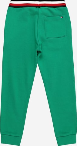 TOMMY HILFIGER Tapered Broek in Groen