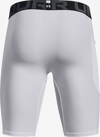 UNDER ARMOUR Skinny Sportunterhose in Weiß