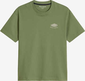 T-Shirt Marc O'Polo en vert : devant