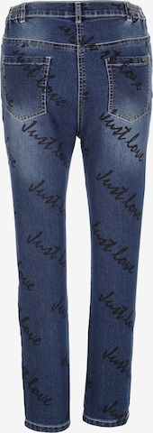 MIAMODA Slimfit Jeans in Blauw