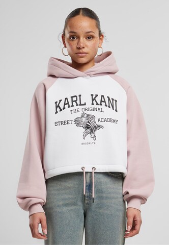 Karl Kani Sweatshirt 'Street Academy' in Pink: front