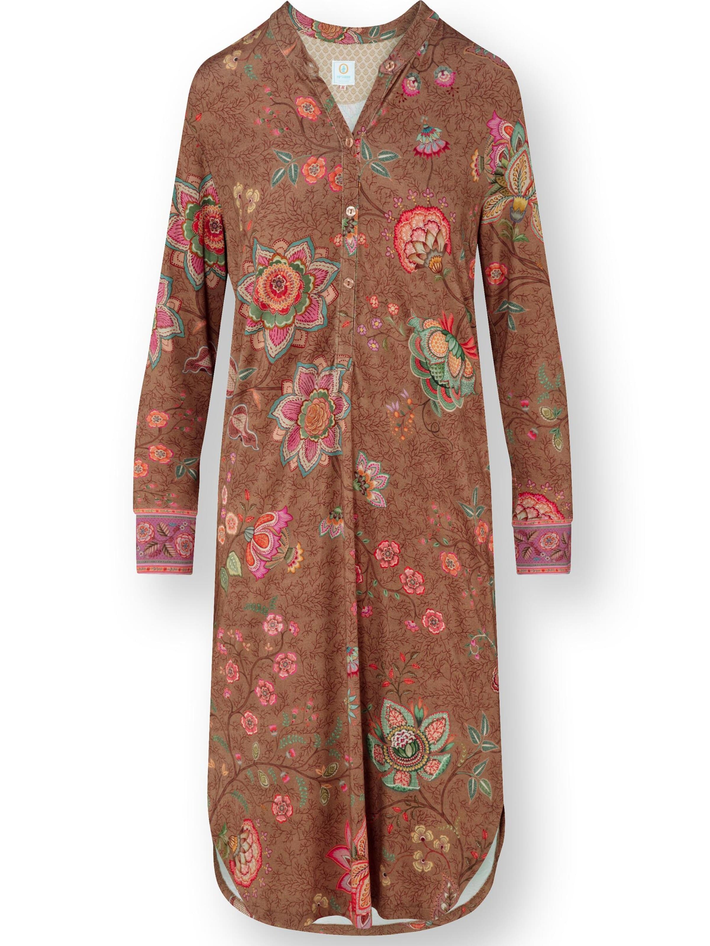 PIP STUDIO Nightgown in Brown: front