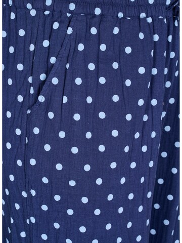Wide Leg Pantalon 'Vviva' Zizzi en bleu
