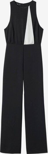 MANGO Jumpsuit 'Chelsie' in de kleur Zwart / Wit, Productweergave