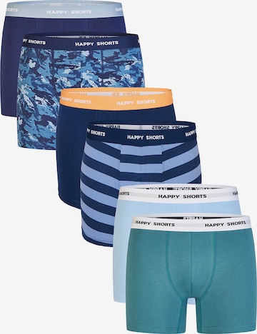 Happy Shorts - Boxers ' Green-Blue Jersey Set ' em azul: frente
