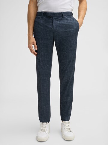 Coupe slim Pantalon 'Kynd' STRELLSON en bleu : devant