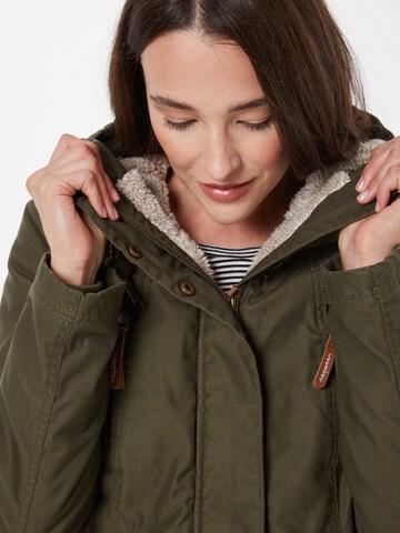 Parka d’hiver 'ELSIE' Ragwear en vert