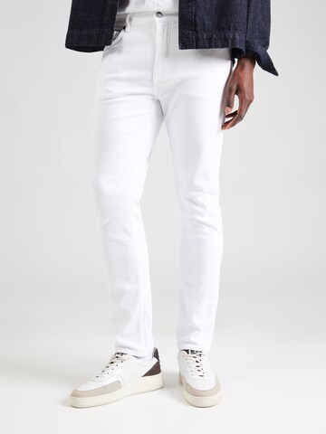 BOSS Regular Jeans 'Delaware' in White: front