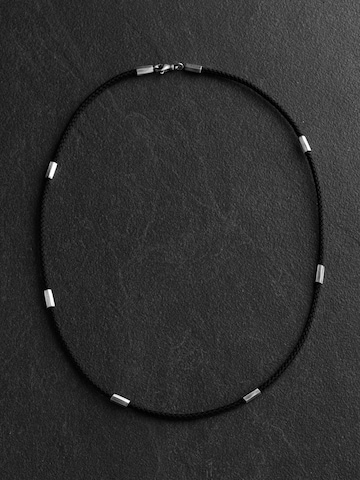 REYTEL Necklace 'KANTEN' in Silver: front