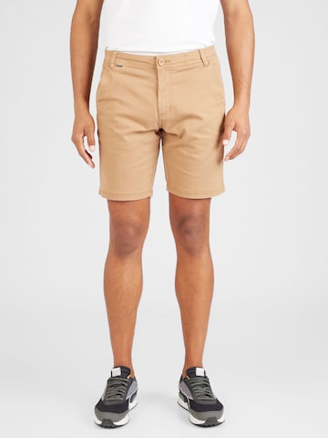 PROTEST Regular Workout Pants 'BASTIAN' in Brown: front