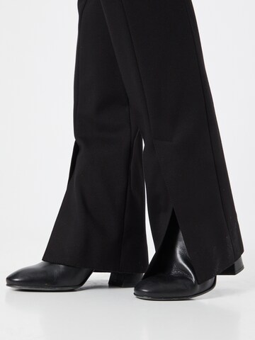 HUGO Red Flared Pants 'Haylana' in Black