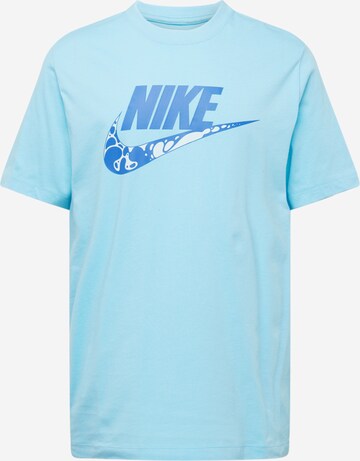 Tricou 'FUTURA' de la Nike Sportswear pe albastru: față